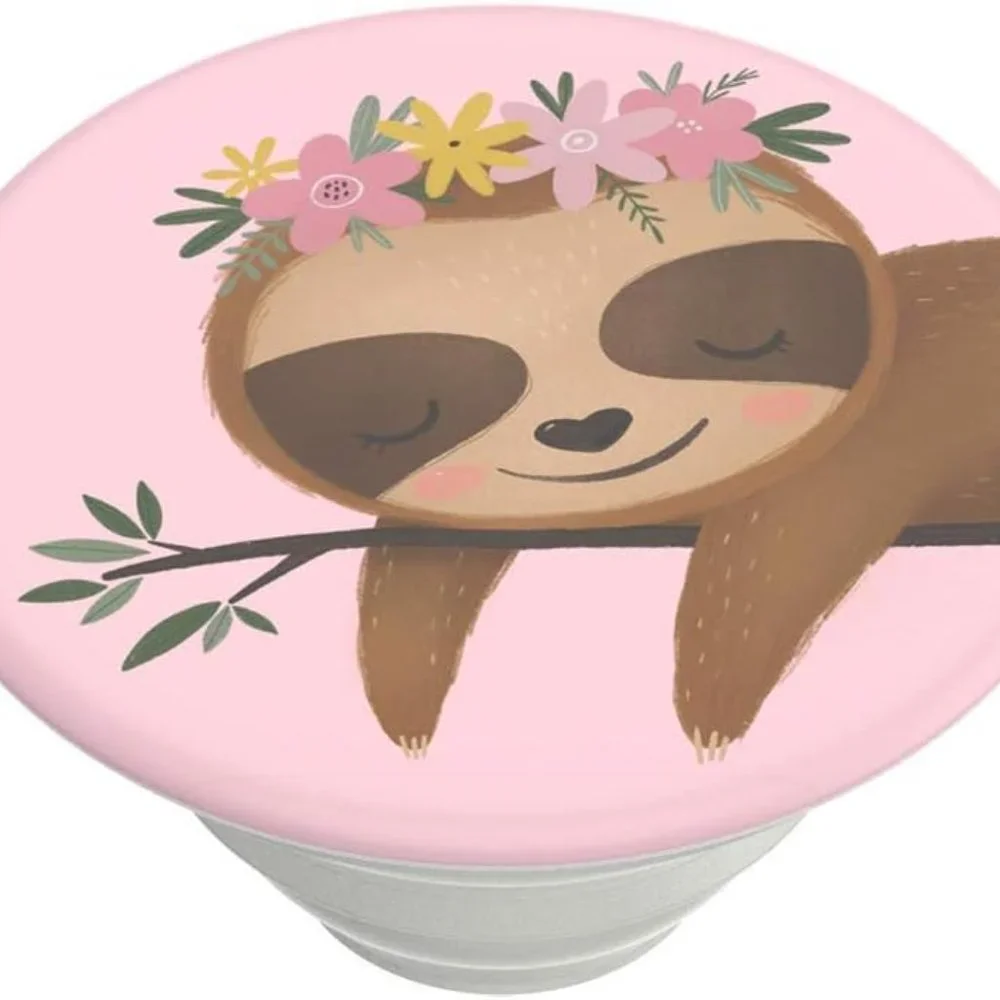Sweet Sloth Popsockets Single Grip & Stand Universal Phones and Tablet Holder